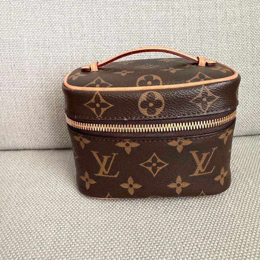 Louis Vuitton Nice Nano Monogram Vanity Case With Dust Bag